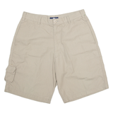 TUISSY Mens Cargo Shorts Brown M W32