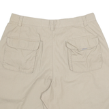 TUISSY Mens Cargo Shorts Brown M W32