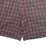 MCGREGOR Mens Chino Shorts Black Relaxed Check M W34