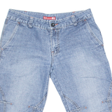 BLUE COLLECTION Mens Denim Shorts Blue M W33