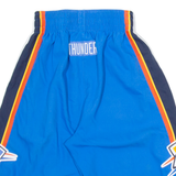 ADIDAS Oklahoma City Thunder Mens Sports Shorts Blue XXS W22