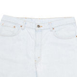 LEVI'S 550 Womens Denim Shorts Blue L W38