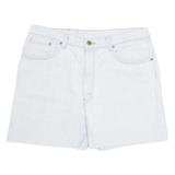 LEVI'S 550 Womens Denim Shorts Blue L W38