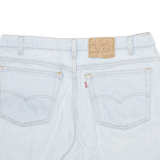 LEVI'S 550 Womens Denim Shorts Blue L W38