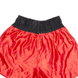 THAI BOXING Mens Sports Shorts Red Relaxed XL W30