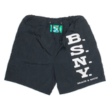 BEACH & SNOW Mens Swimming Shorts Black Relaxed M W34