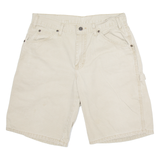 DICKIES Mens Workwear Shorts Brown M W32