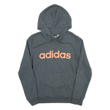 ADIDAS Womens Grey Hoodie S