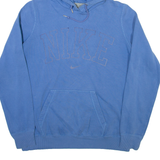 NIKE Mens Blue Hoodie L