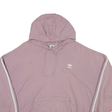 ADIDAS Womens Purple Hoodie UK 14
