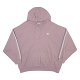 ADIDAS Womens Purple Hoodie UK 14