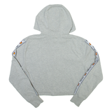 ELLESSE Cropped Womens Grey Hoodie UK 10