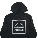 ELLESSE Mens Black Hoodie S