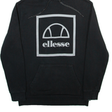ELLESSE Mens Black Hoodie S
