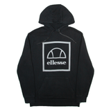 ELLESSE Mens Black Hoodie S
