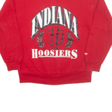 Basketball Indiana Hoosiers Mens Sweatshirt Red USA M