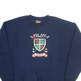 B WEAR Sportswear Golf Mens Sweatshirt Blue 90s USA XL