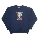 B WEAR Sportswear Golf Mens Sweatshirt Blue 90s USA XL