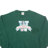 OARSMAN Williamsburg Virginia Mens Sweatshirt Green USA XL