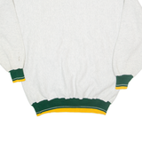 LEGENDS ATHLETIC Green Bay Packers NFL Mens Sweatshirt Grey USA L