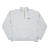 CARHARTT Relaxed Fit Verso Wisconsin Rapids Mill Mens Sweatshirt Grey USA 2XL