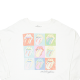 THE ROLLING STONES Womens Sweatshirt Cream XL