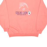 GR8 RAGZ Sterling Casino Florida Mens Sweatshirt Pink USA XL