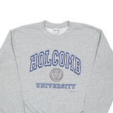 GILDAN Holcomb University Indianapolis Mens Sweatshirt Grey USA S