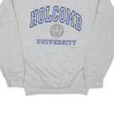 GILDAN Holcomb University Indianapolis Mens Sweatshirt Grey USA S