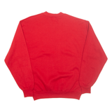 JERZEES Paris Las Vegas Mens Sweatshirt Red USA M