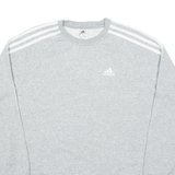 ADIDAS Oversized Mens Sweatshirt Grey S