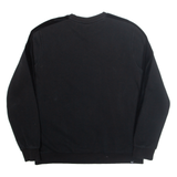 PUMA Womens Sweatshirt Black L