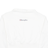 CHAMPION Cropped Womens Sweatshirt White M