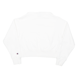 CHAMPION Cropped Womens Sweatshirt White M