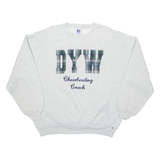 RUSSELL ATHLETIC Downingtown Young Whippets Cheerleading Womens Sweatshirt Grey USA 2XL