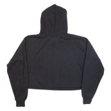 PUMA Cropped Oversize Girls Black Hoodie XL