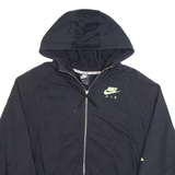 NIKE AIR Cropped Womens Black Hoodie XL