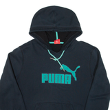 PUMA Mens Blue Hoodie M