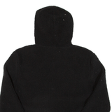 FILA Cropped Womens Black Hoodie M
