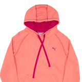 PUMA Womens Pink Hoodie UK 14