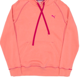 PUMA Womens Pink Hoodie UK 14