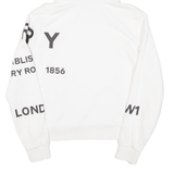 BURBERRY Mens White Hoodie XS