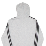 ADIDAS Mens Grey Hoodie S