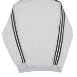 ADIDAS Mens Grey Hoodie S