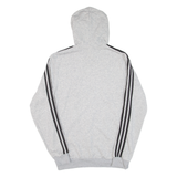 ADIDAS Mens Grey Hoodie S
