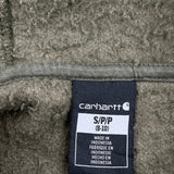 Age 8-10 Carhartt Fleece - Small Green Polyester