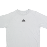 ADIDAS Mens T-Shirt Grey XS