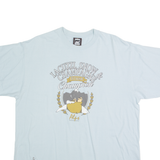 LIGHT HUNTER Iacuzzi Snow And Champagne Mens T-Shirt Blue XL