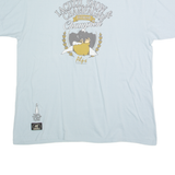 LIGHT HUNTER Iacuzzi Snow And Champagne Mens T-Shirt Blue XL