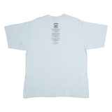 LIGHT HUNTER Iacuzzi Snow And Champagne Mens T-Shirt Blue XL